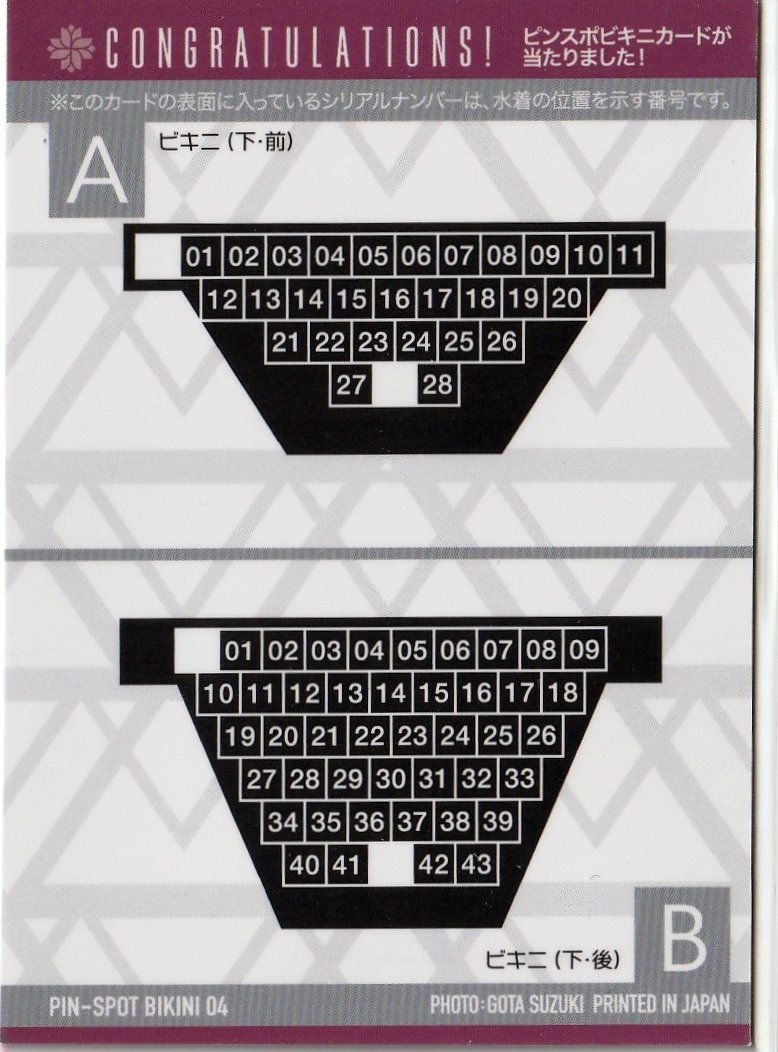 [ гора внутри колокольчик орхидея ] булавка spo бикини карта 04( хлеб ti передний ) 7/28 First * коллекционная карточка SKE48