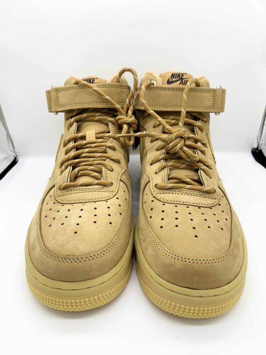 NIKE ナイキ　エアフォース1 MID Flax_画像2