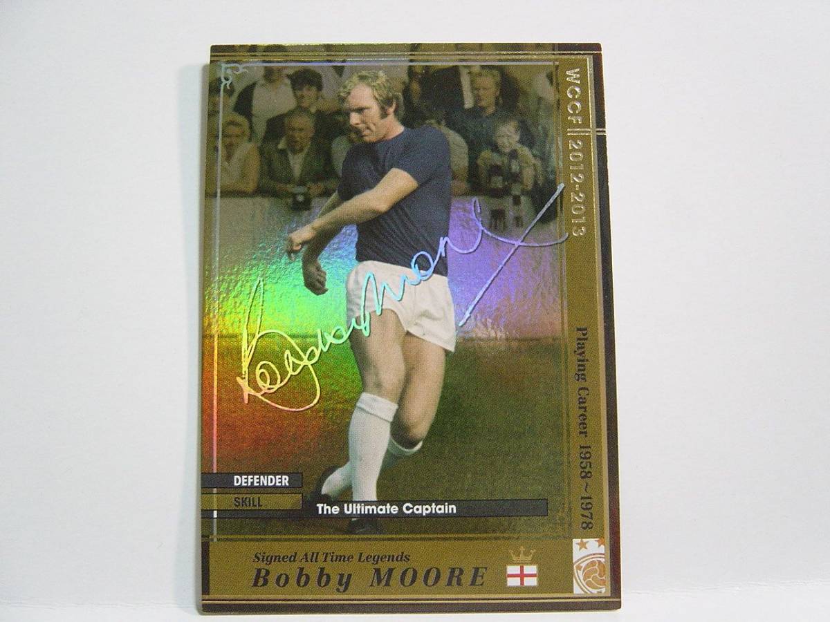WCCF 2012-2013 SATLE ボビー・ムーア　Bobby Moore 1941 England　Playing Career 1958-1978 All Time Legends_画像1