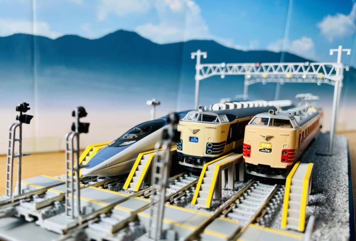 ヤフオク! - 新品 鉄道模型 Nゲージ ジオラマ 3線ヤード車両基地 車