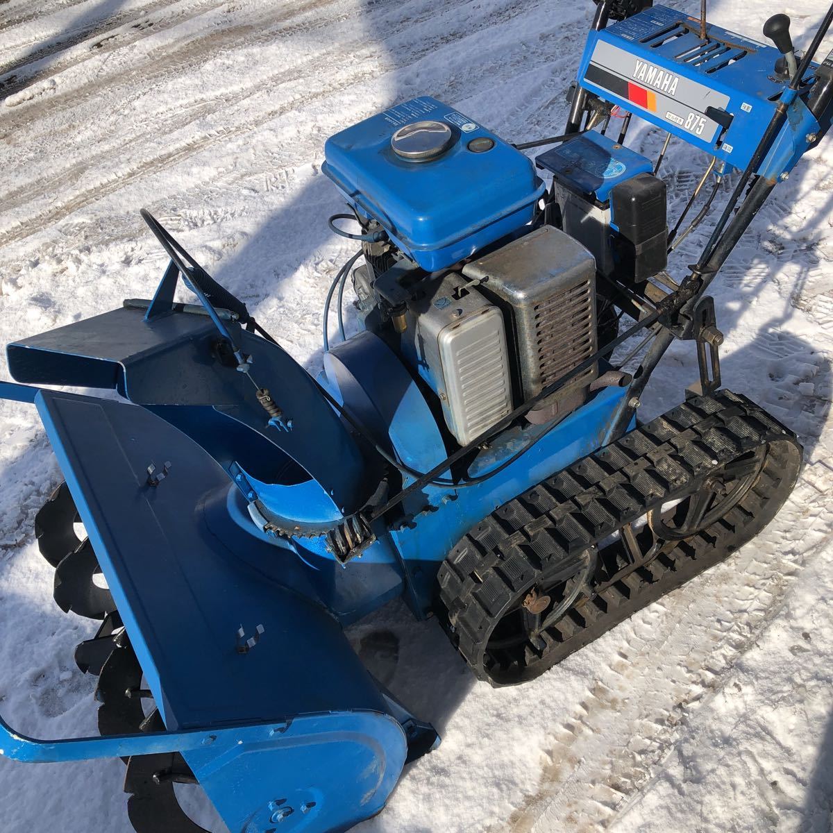 青森市発 引き取り限定 YAMAHA ヤマハ 除雪機 YT875 セル付き 青森市発 引き取り限定 YAMAHA ヤマハ 除雪機 YT875 セル付き