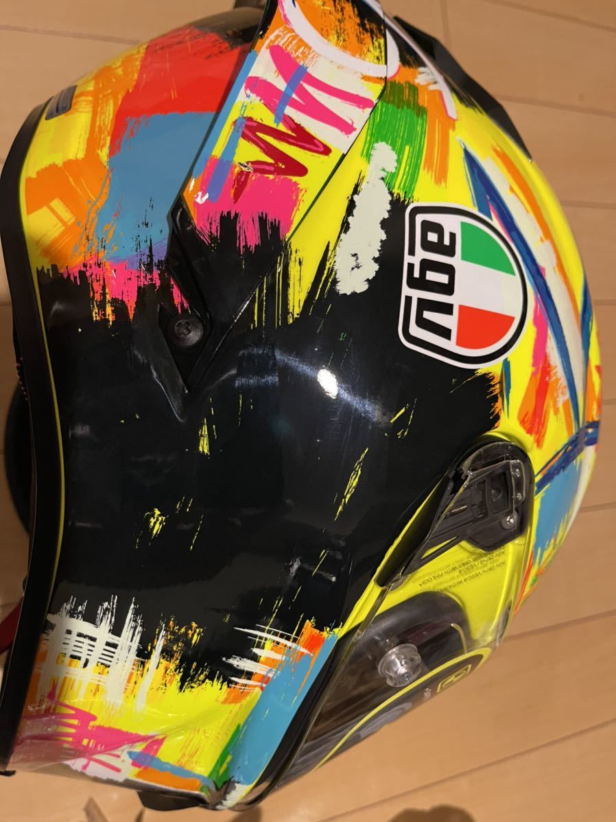 AGV ピスタPISTA GP R ROSSI WINTER TEST 2019【ロッシ ウインター テスト】_画像4