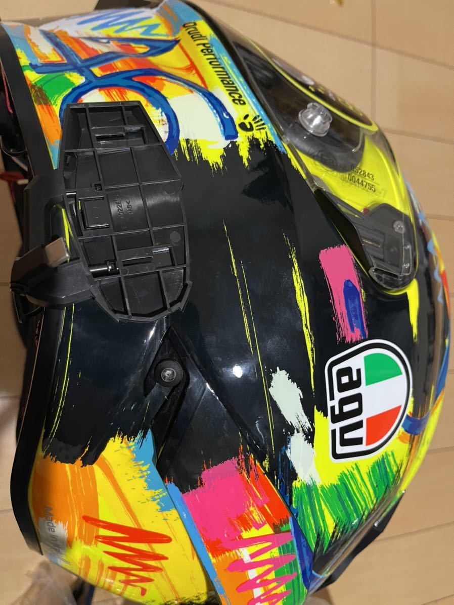 AGV ピスタPISTA GP R ROSSI WINTER TEST 2019【ロッシ ウインター テスト】_画像5