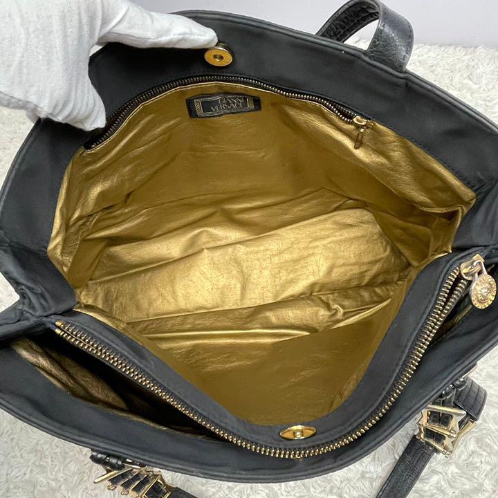 GIANNI VERSACEトート バッグ サンバースト メデューサ ブラック