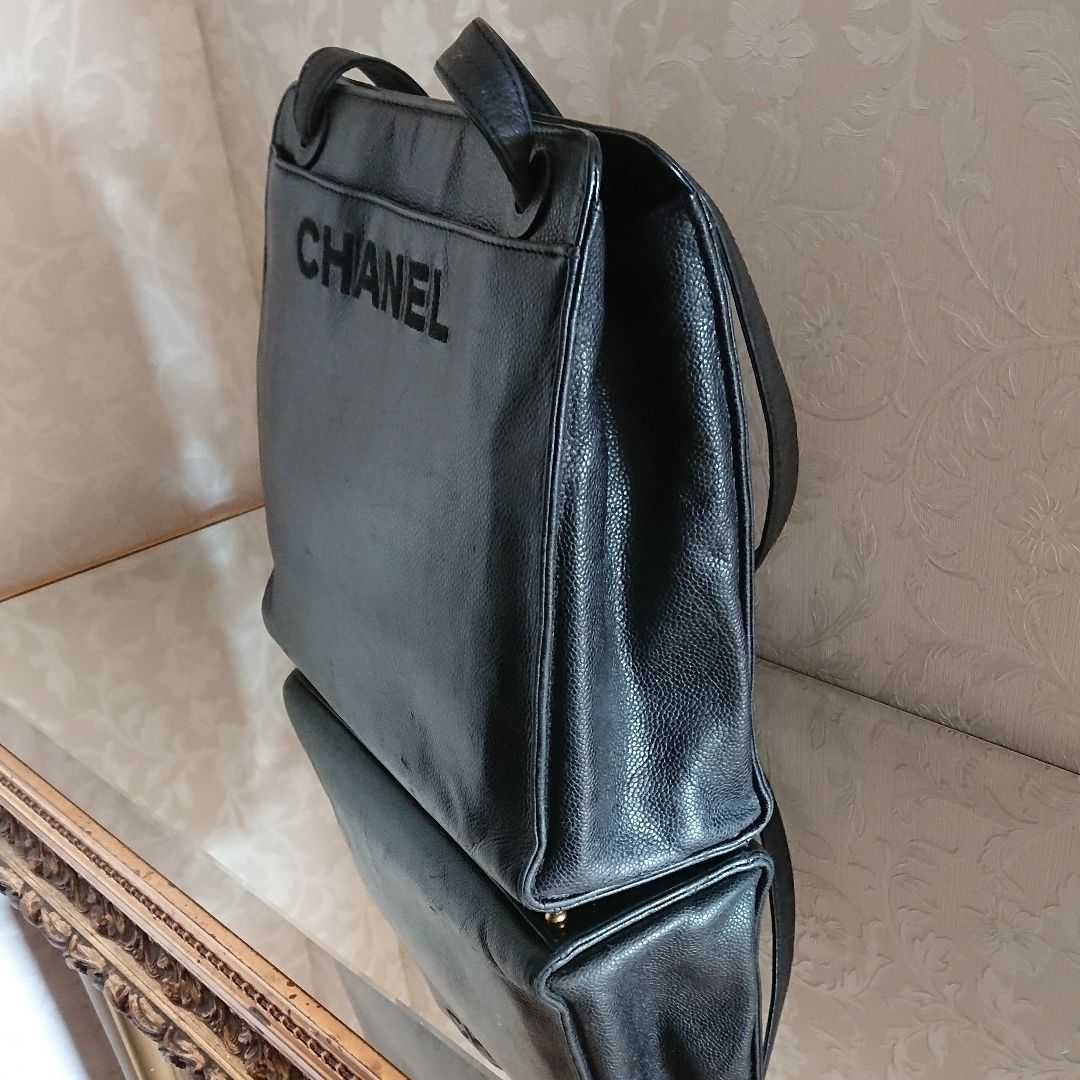 CHANEL シャネル トート バッグ キャビア スキン ヴィンテージ レア