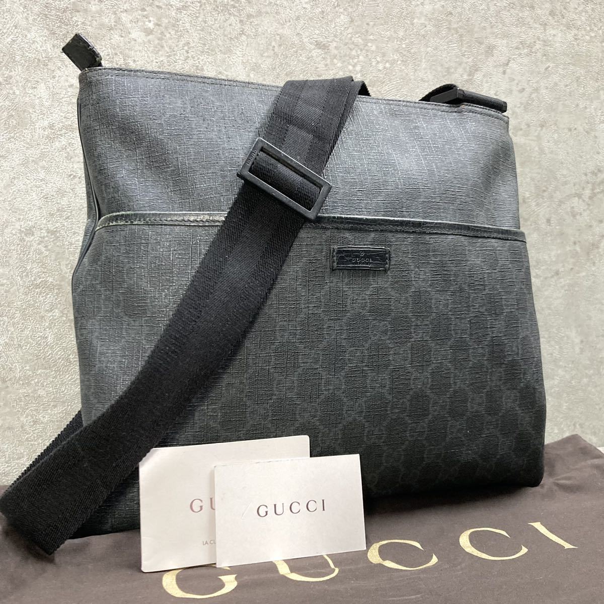 1円〜【極美品】GUCCI グッチ シェリーライン ショルダーバッグ トート