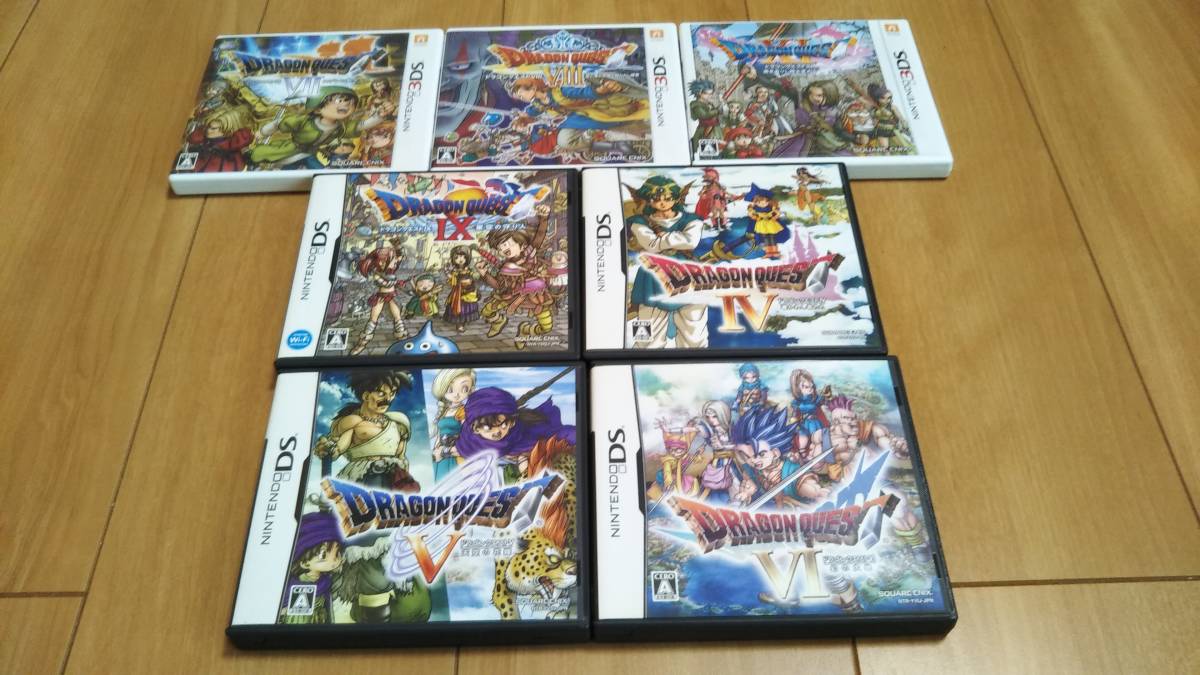 Nintendo Switch 3DS ドラクエIV〜XI 8点セット-