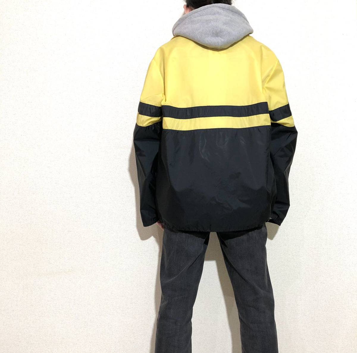 ビンテージ ナイロン コーチジャケット Vintage Nylon Coach Jacket Black