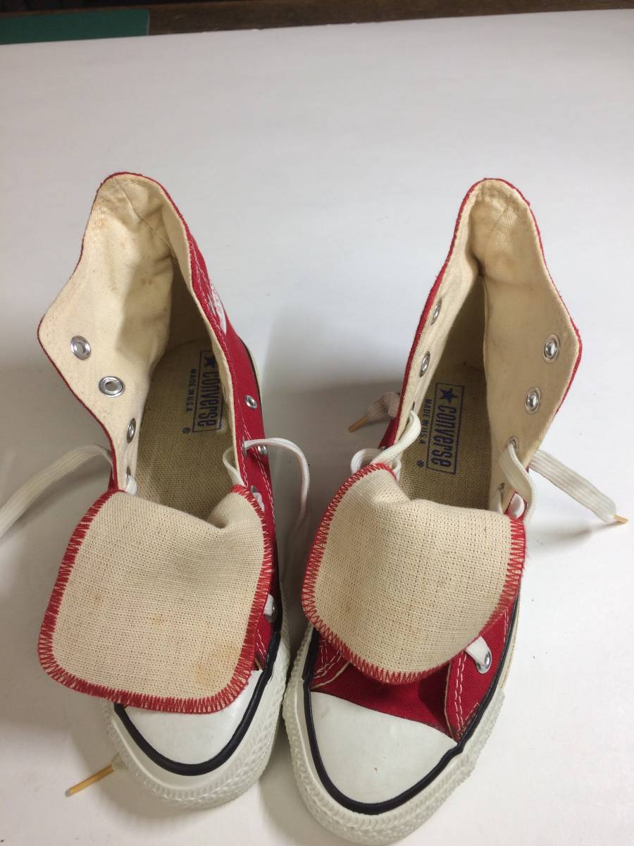 デッドストック 80s USA製 コンバース オールスターHI US3 デッドストック 80s USA製 コンバース オールスターHI US3