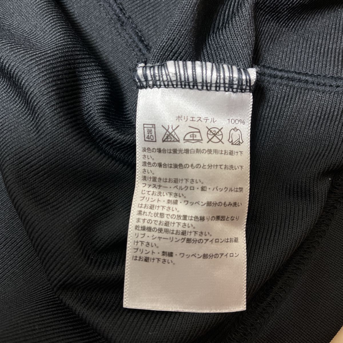 adidas アディダス Tシャツ 半袖 プラクティスシャツ レディース Sサイズ ブラック 黒 ポリエステル_画像5