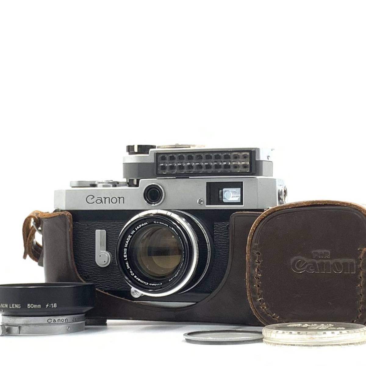 Canon P型 ポピュレール + 50mm F1.8 フィルム レンジファインダー www