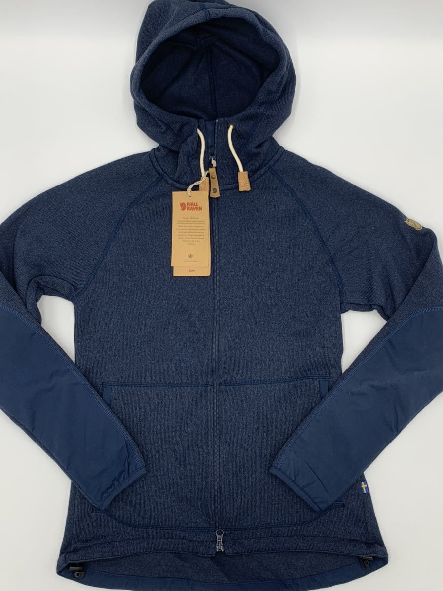 フェールラーベン レディース Ovik Fleece Hoodie サイズXS カラーNavy
