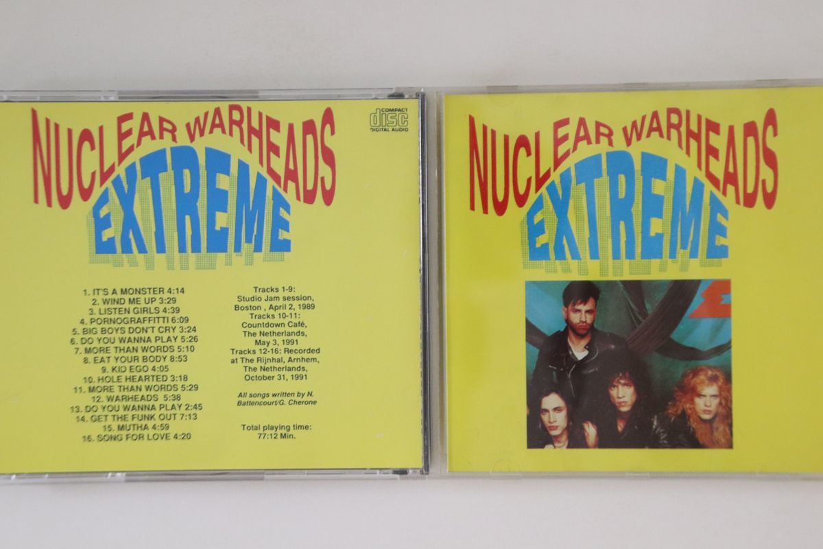 輸入CD Extreme Nuclear 超人気高品質 Warheads DS005 NOT ON LABEL 00110