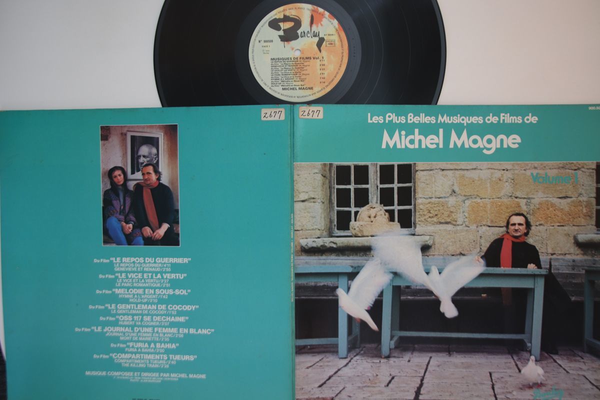 仏LP Michel Magne Les Plus Belles Musiques De Films Volume 1 900509 BARCLAY  00400