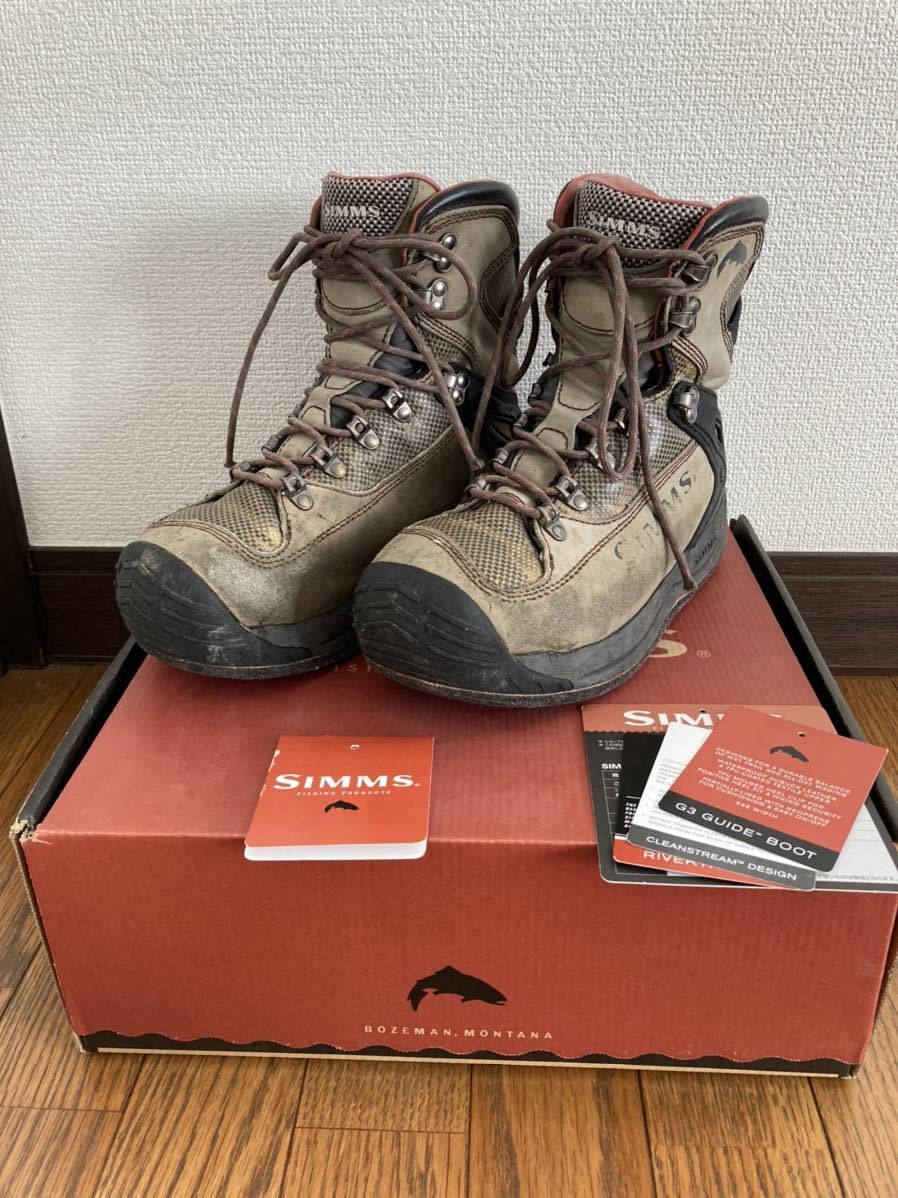 Yahoo!オークション - SIMMS シムス G3 ガイドブーツ Yahoo!オークション - SIMMS シムス G3 ガイドブーツ
