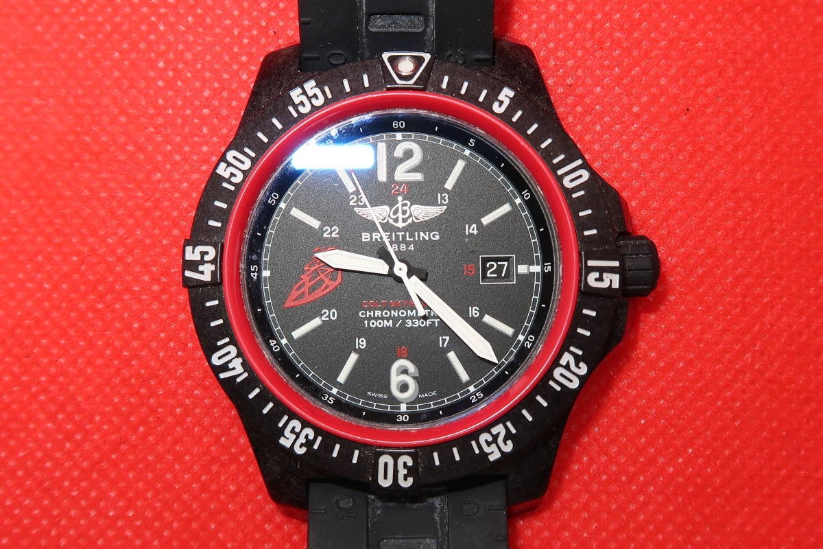 ♪♪ブライトリング コルト スカイレーサー チーム Yoshi Muroya X74320 クォーツ メンズ 腕時計♪♪