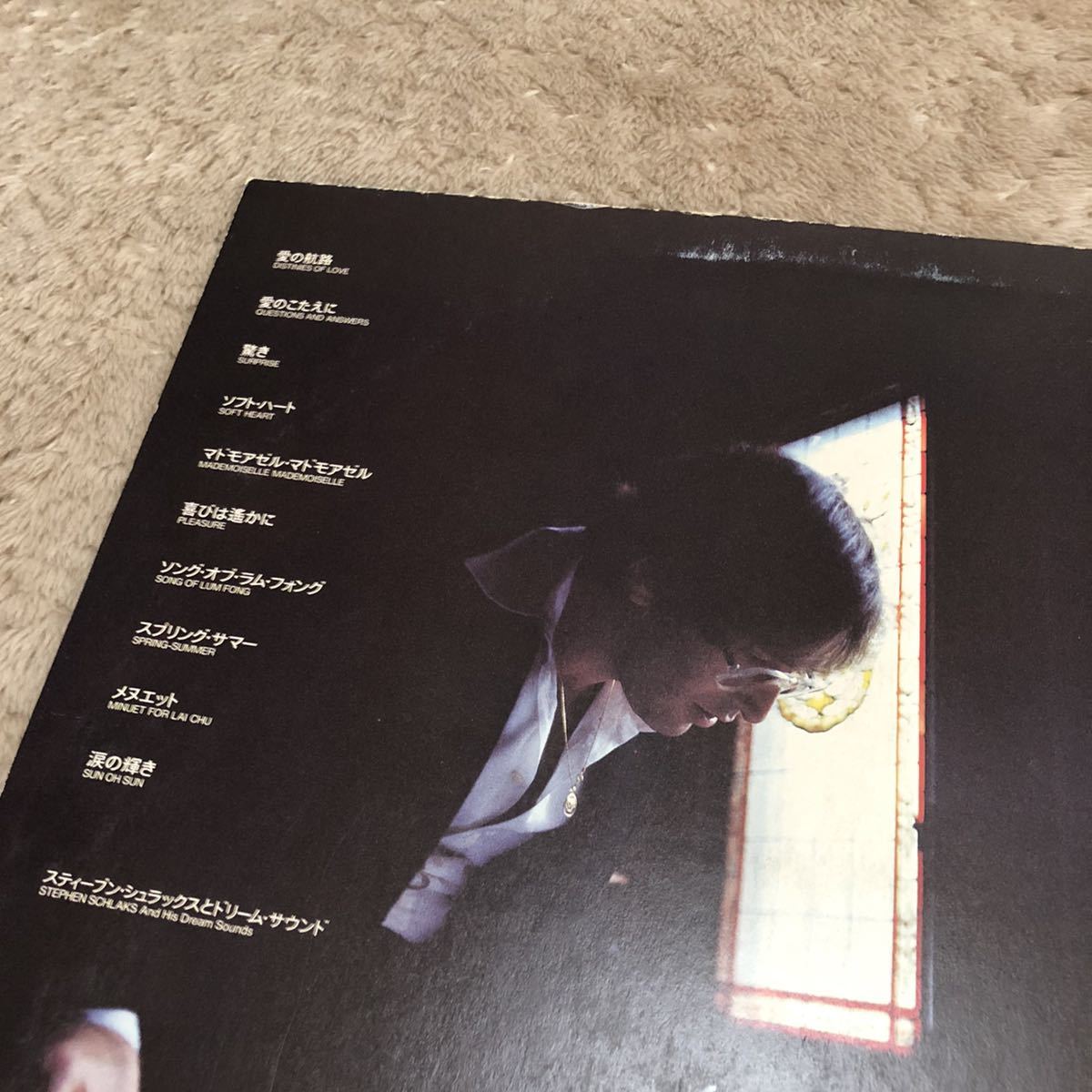 【国内盤】Stephen Schlaks PLEASURE スティーブンシュラックス 愛の航路 / LP レコード / VIP28035 / ライナー有 / 洋楽ロックポップス_画像3