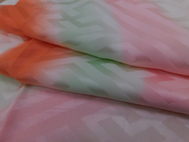 ( приятный ткань )P16312 натуральный шелк кимоно с длинными рукавами для длинное нижнее кимоно .k