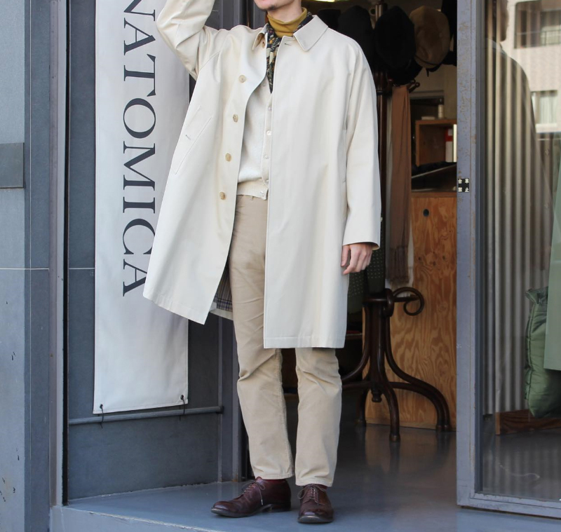 未使用 アナトミカanatomica Anatomicaトレンチコート- 一枚袖トレンチ