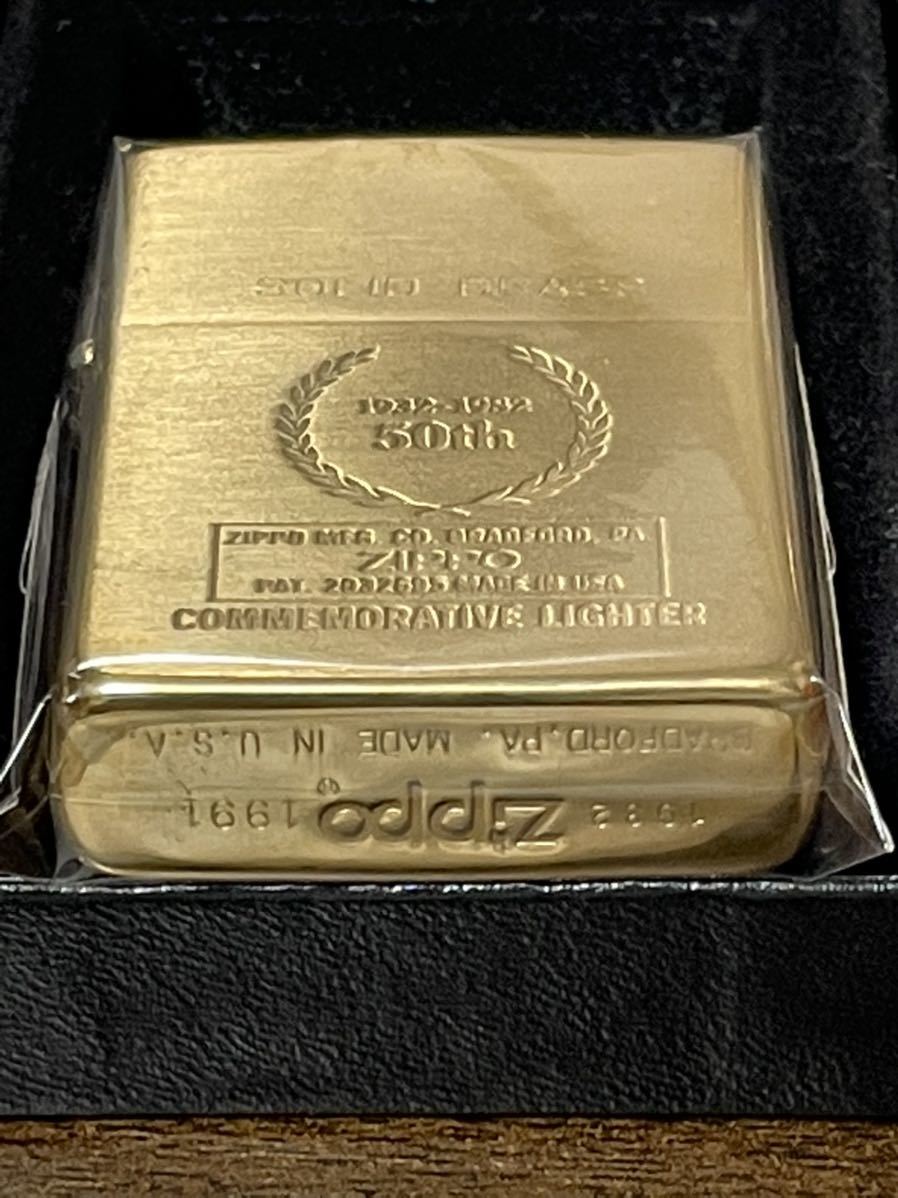 最も完璧な SOLID GOLD 1932-1982 COMMEMORATIVE 1991 zippo 1932 ダブルイヤー 50th 記念 50周年  ゴールド zippo BRASS コメモラティブ 1991年製 - その他 - jasa.org.za