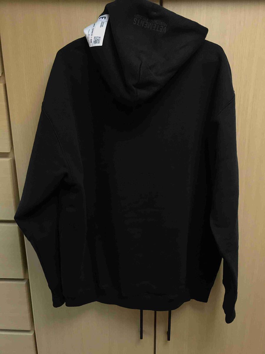 正規新品 20SS VETEMENTS ヴェトモン ロゴ オーバーサイズ プル