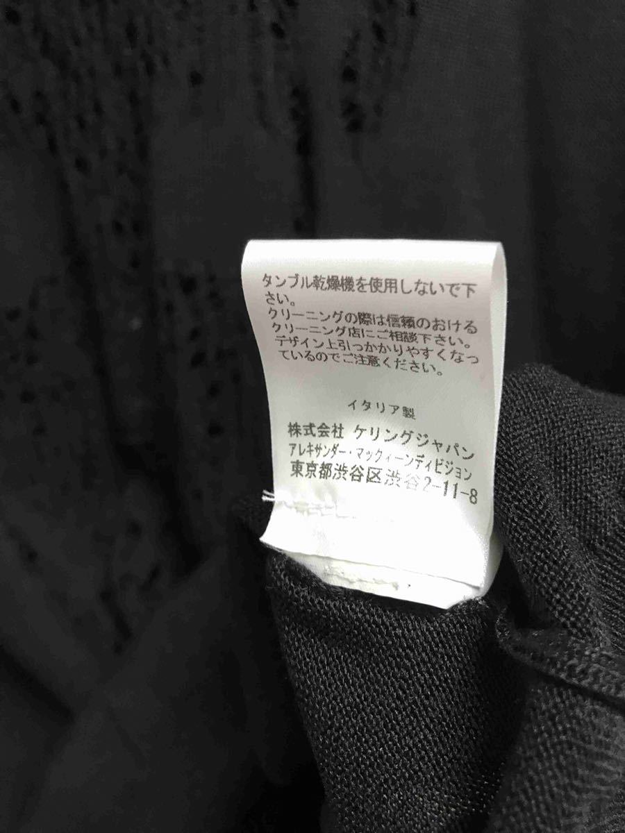 正規 18SS ALEXANDER McQUEEN アレキサンダー マックイーン シルク混