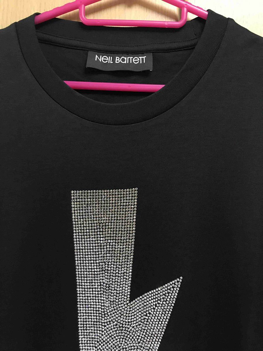 正規新品 19AW Neil Barrett ニールバレット ビジュー ラインストーン
