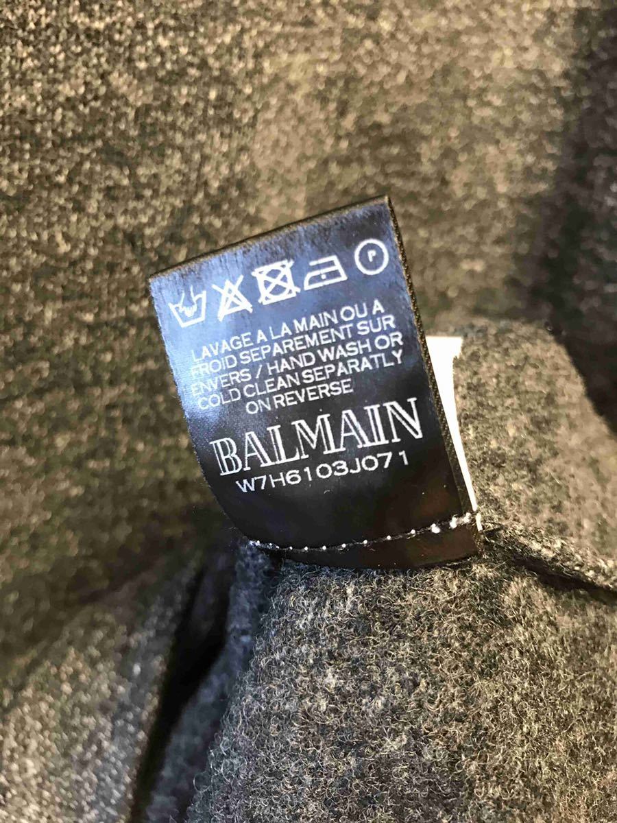 国内正規 17AW BALMAIN バルマン ウール ロングスリーブ プルオーバー