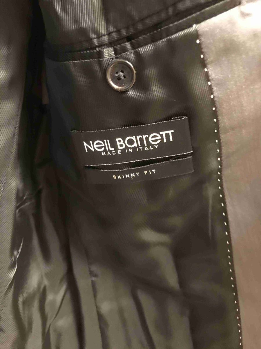 国内正規 Neil Barrett ニールバレット ピークドラペル 総裏 国内正規 Neil Barrett ニールバレット ピークドラペル 総裏