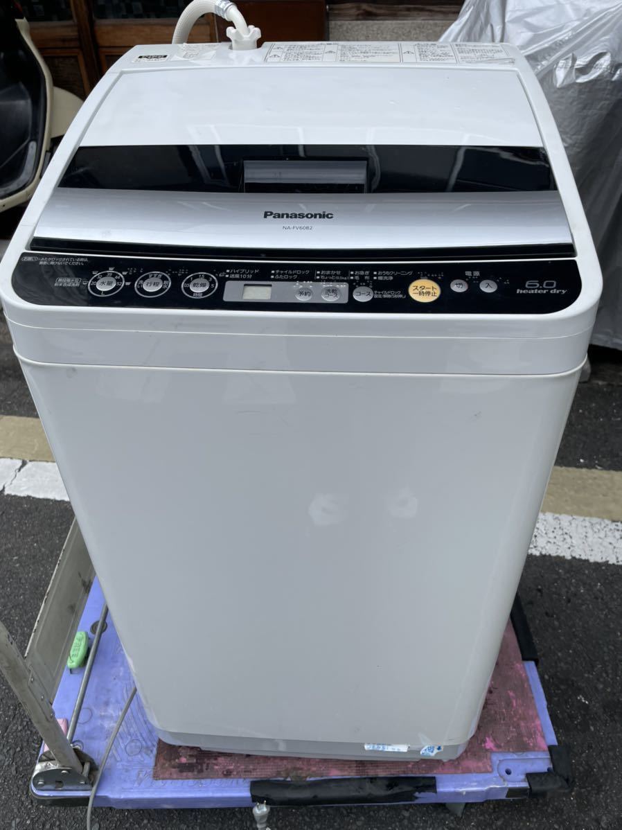 Yahoo!オークション - Panasonic NA-FV60B2-w 洗濯機 12年...