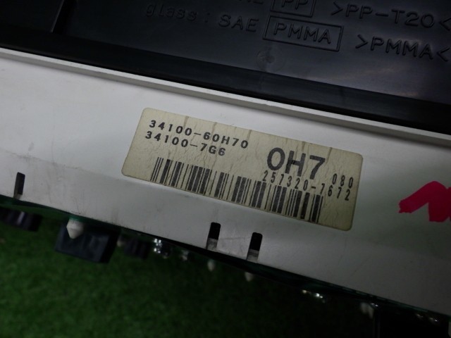スズキ　DA52W　エブリィ　スピードメーター　59180km　200421021_画像5
