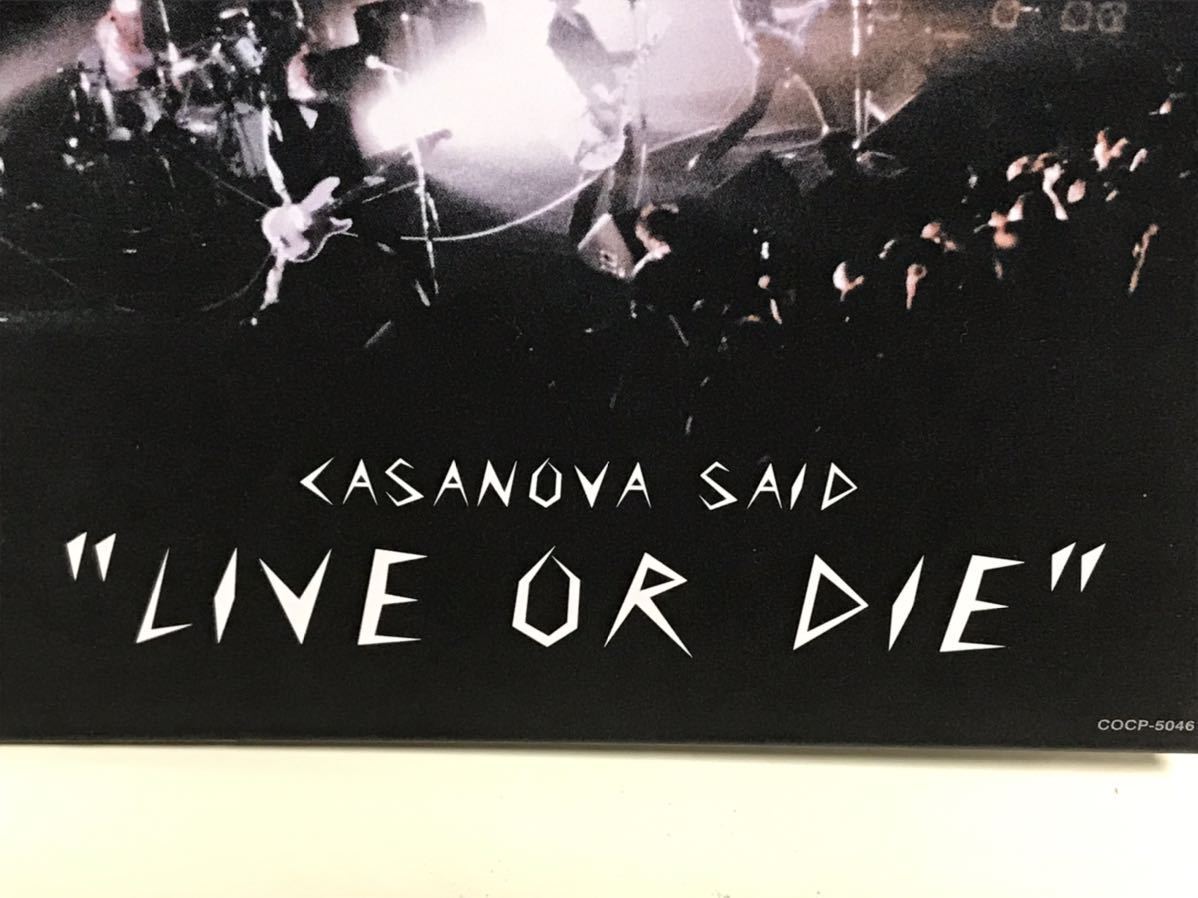 ☆　THEE MICHELLE GUN ELEPHANT　 LIVE IN TOKYOCASANOVA SAID “LIVE OR DIE”　　ミッシェル・ガン・エレファント　　ライブCD_画像7