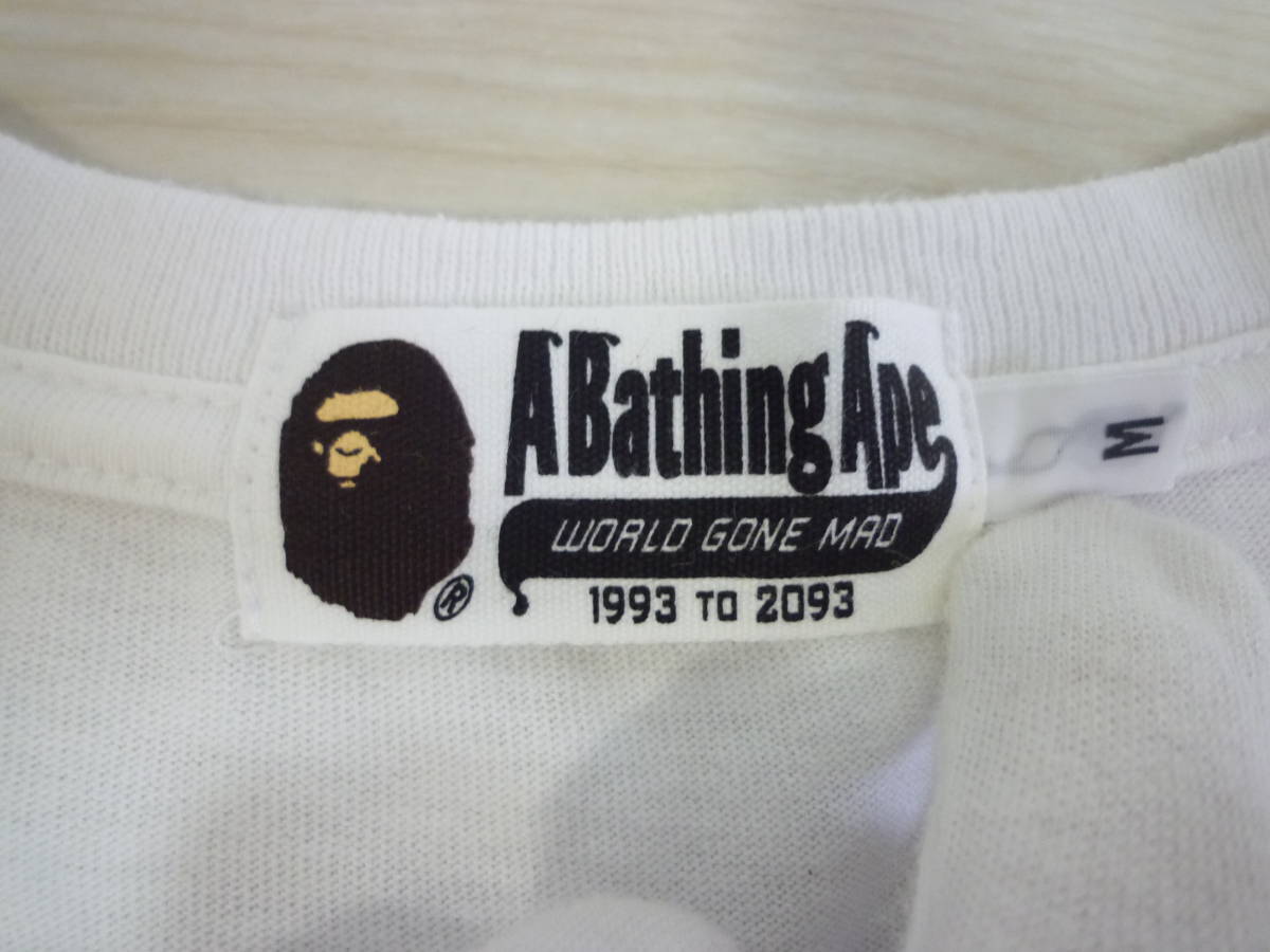 ◇アパレル服祭◇A Bathing Ape アベイシングエイプ 長袖 ベビーマイロ