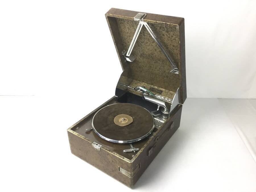 Yahoo!オークション - COLUMBIA No.214 ゼンマイ式 蓄音機 Gra...