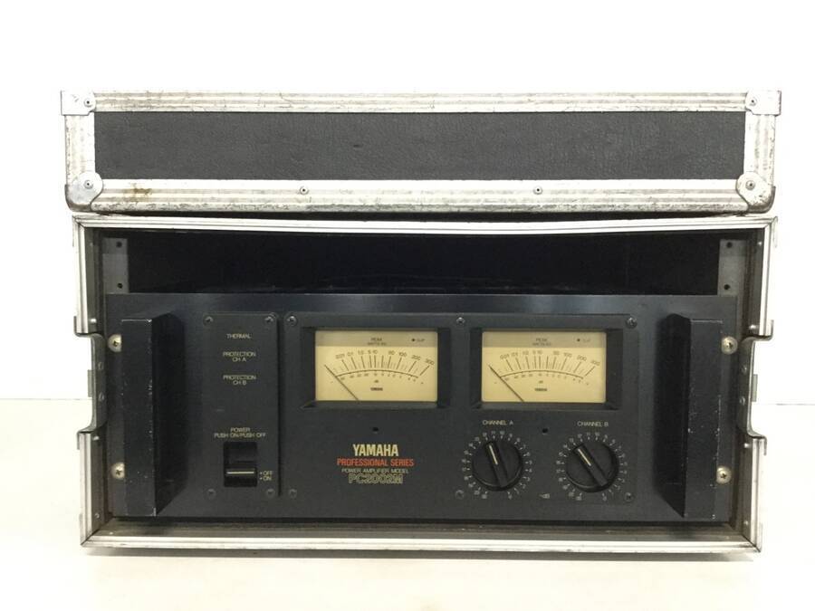 YAMAHA PC2002M PAアンプ 業務用パワーアンプ 5Uハードケース付き