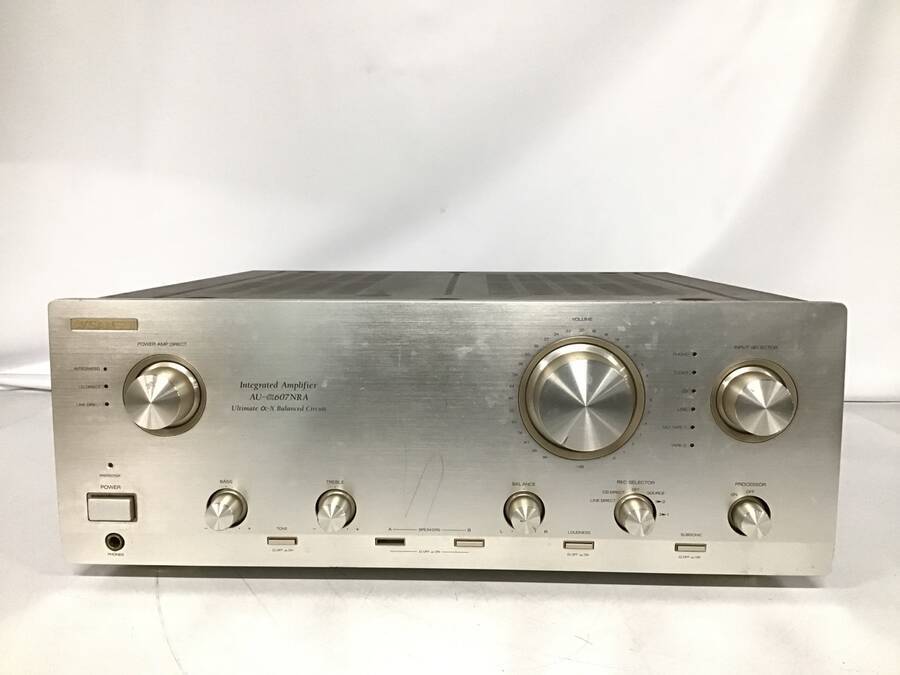 Sansui AU-α607NRA サンスイ プリメインアンプ 実効出力 80W+80W(8Ω時)◆ジャンク品
