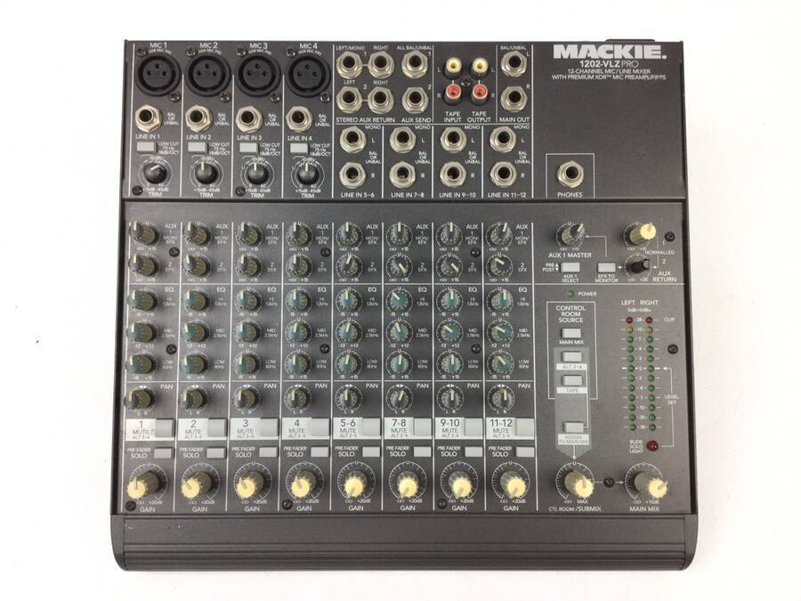 ヤフオク! - MACKIE 1202-VLZ PRO ミキサー☆現状品