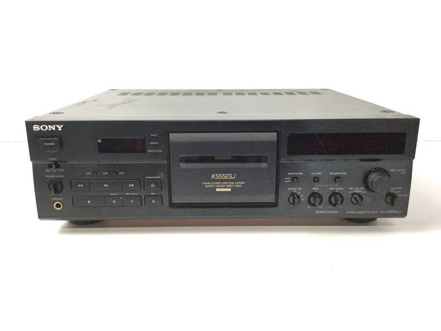 SONY TC-K555ESJ カセットデッキ レコーダー プレーヤー◇現状品 www