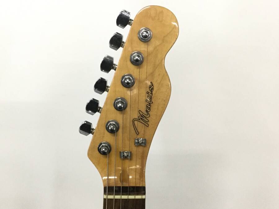 ❤️弦高調整済「Mavisメイビス MO-280 NA 」(*゜▽゜)チャレンジ Yahoo!オークション - Mavis メイビス テレキャスタータイプ