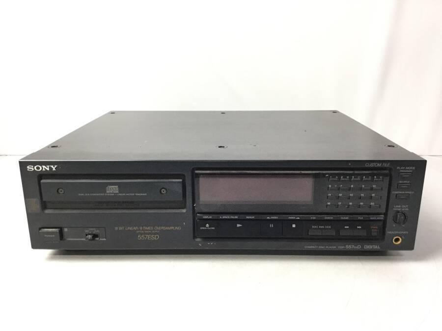 Yahoo!オークション - SONY CDP-557ESD CDプレーヤー◇現状品