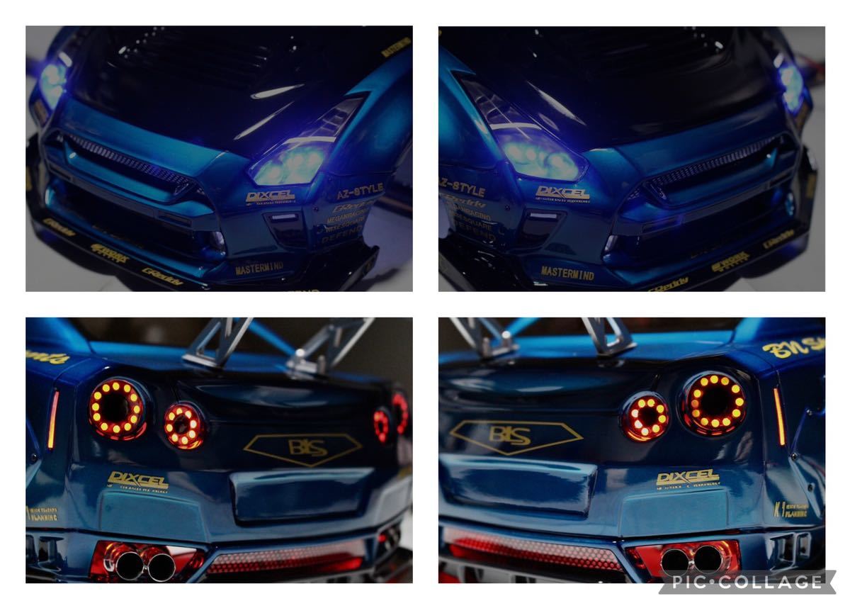新作品 1/10 (パンドラ) 日産 GT-R R35 BLS (BN Sports公認 新作品 1/10 (パンドラ) 日産 GT-R R35 BLS (BN Sports公認