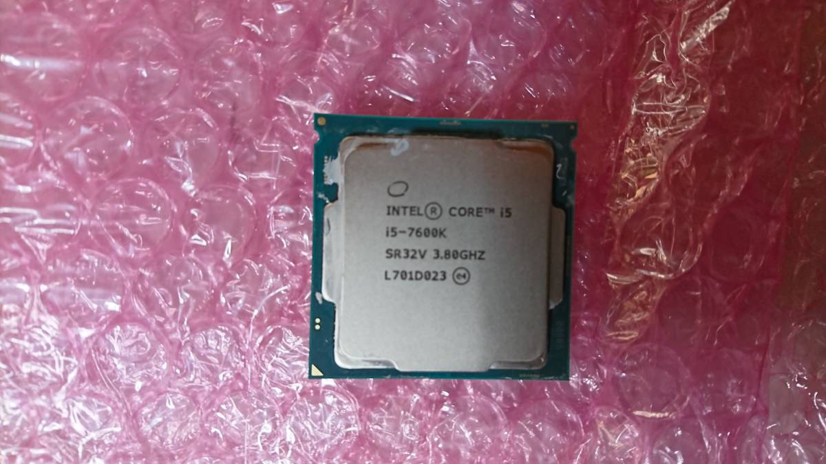 信用 中古品 Intel CPU Core i5-7600K 3.8GHz 6Mキャッシュ 4コア 4