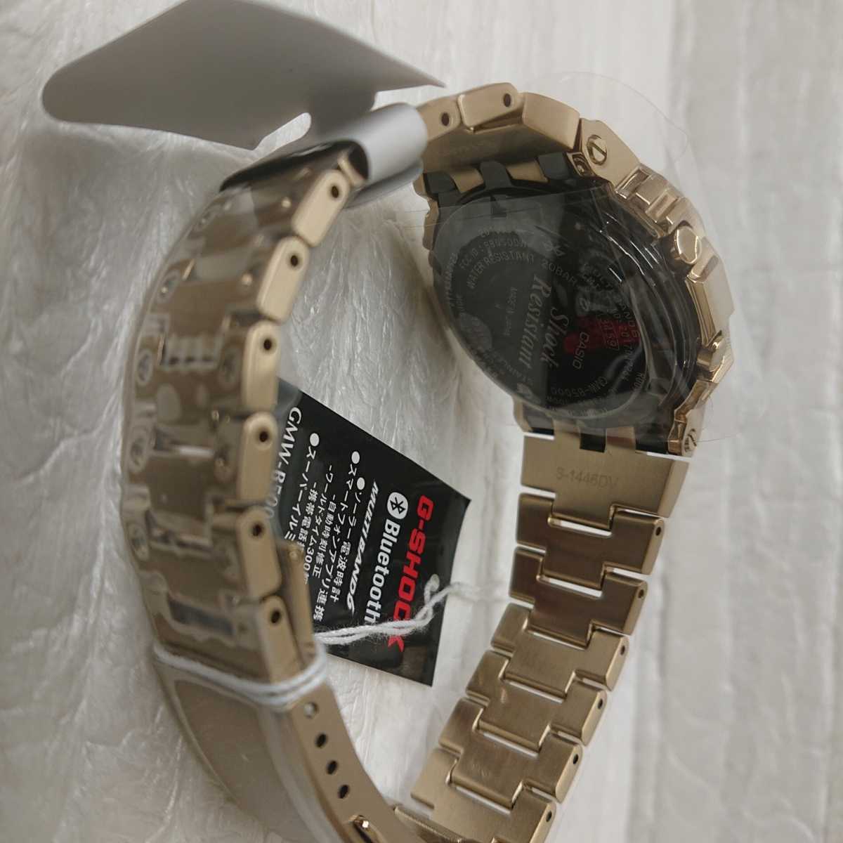 G-SHOCK フルメタルスマートフォンリンク ソーラー電波メンズ 金色　メンズ腕腕時計 GMW-B5000GD-9JF　新品 未使用　国内正規品　_画像6