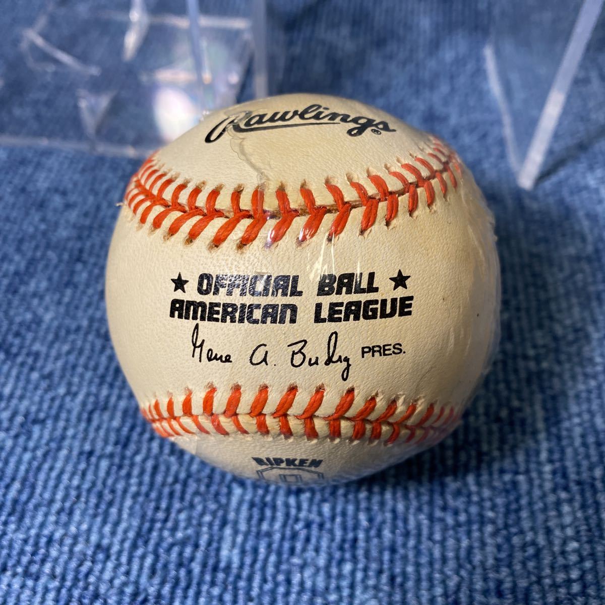 カル.リプケン.Jr. ボルチモア オリオールズ 直筆サインボール MLB