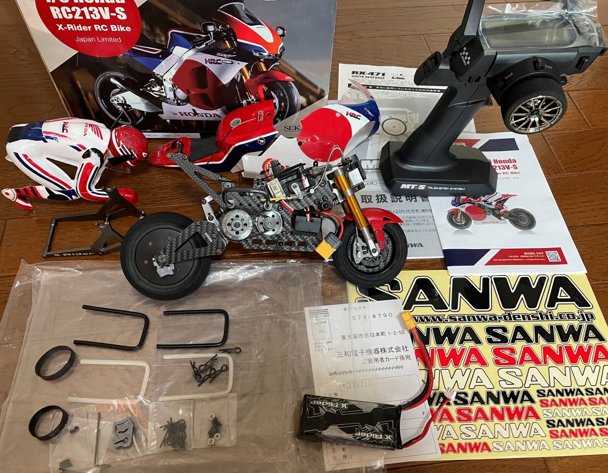 ♪爆速1/8 HONDA RC213V-S 定価99,900円本格RCバイク日本限定モデル品