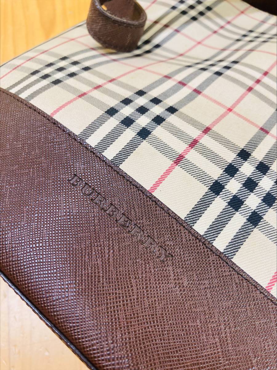 BURBERRY/バーバリー 肩掛けショルダーバッグ 最低落札設定無し_画像7