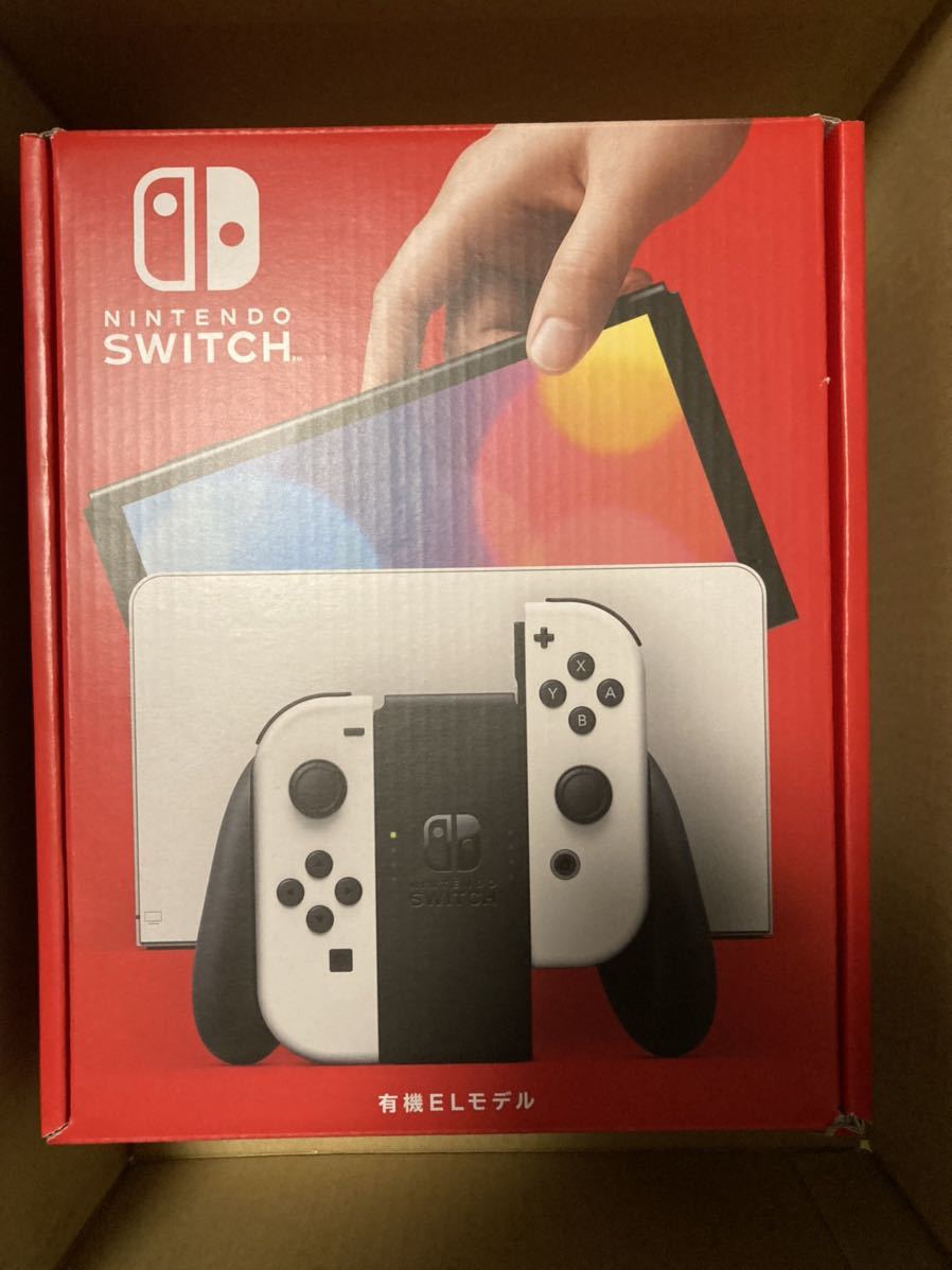 新品未使用 Nintendo Switch (有機ELモデル) Joy-Con(L)/(R) ホワイト