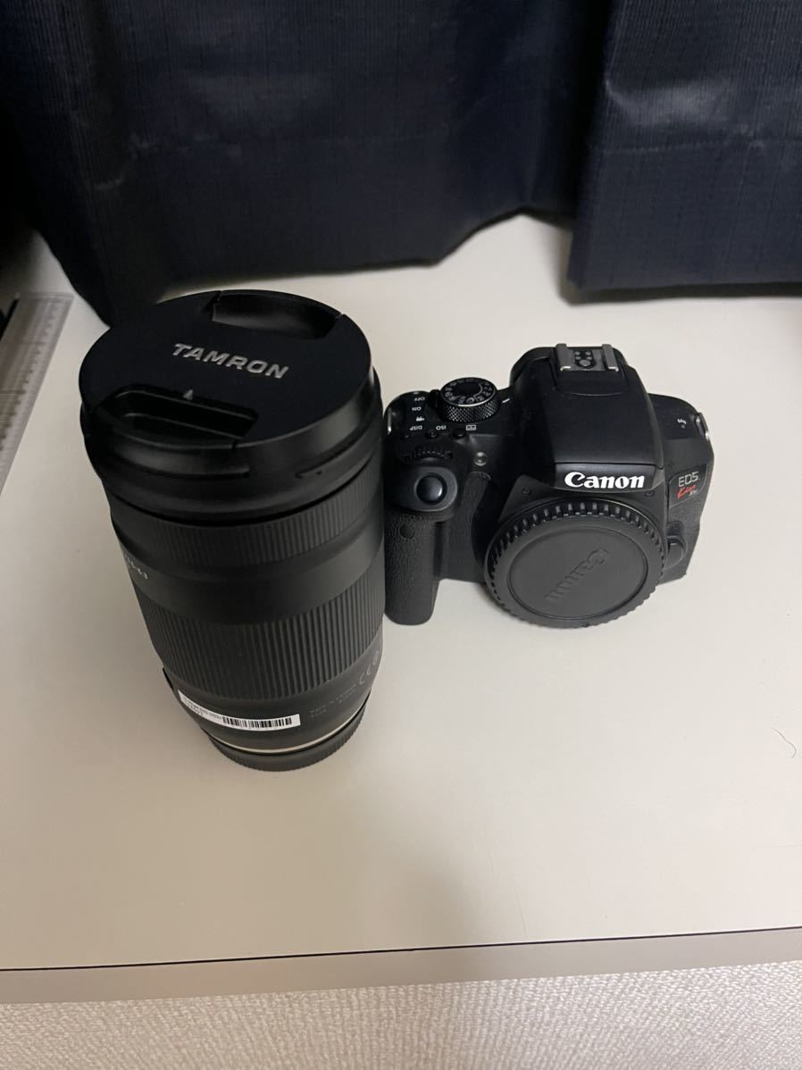 CANON EOS Kiss X9iとタムロンズームレンズ(18-400mm)のセット