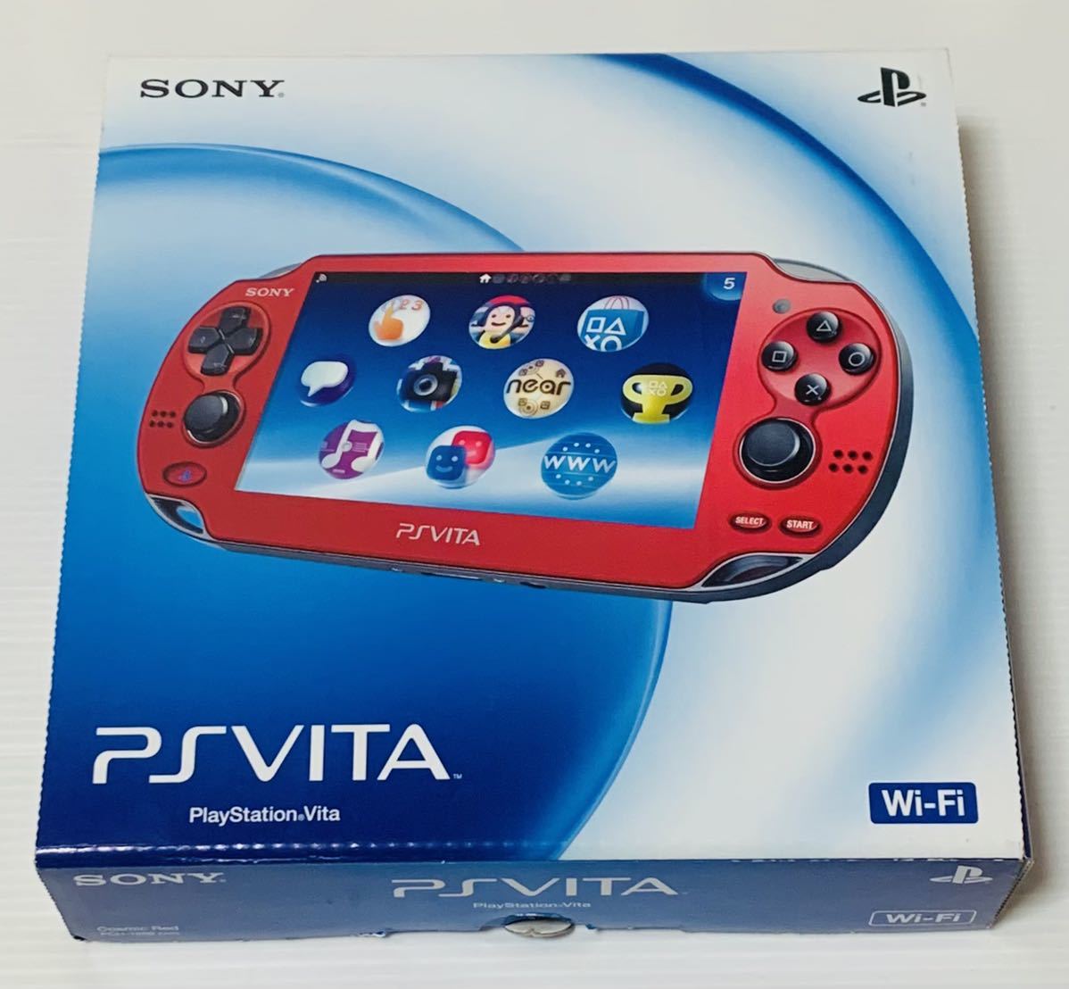 希少品PS Vita PCH-1000 ZA03 コズミックレッド新品未使用品ソニー 