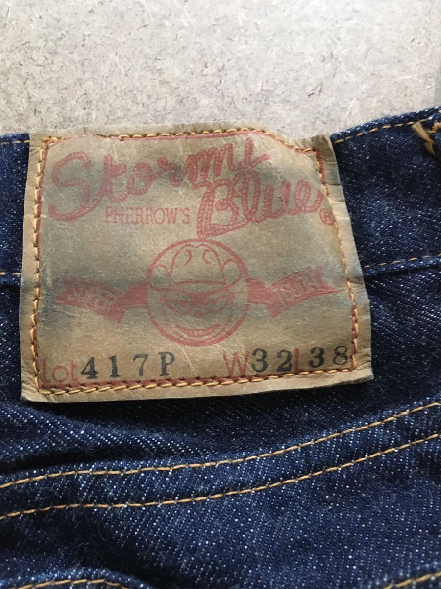 PHERROW\'S Fellows Denim jeans Lot417P W32 L38